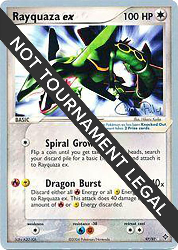 Rayquaza ex - 2004 (Chris Fulop) card image
