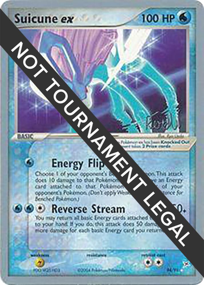 Suicune ex - 2004 (Reed Weichler) card image