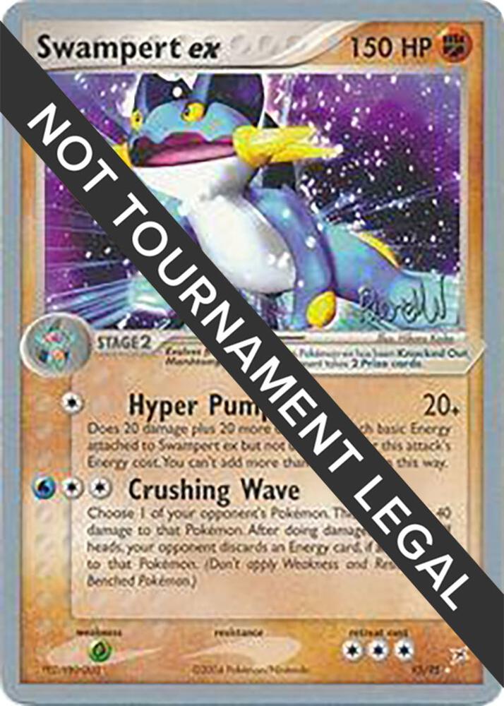 Swampert ex - 2004 (Reed Weichler) card image