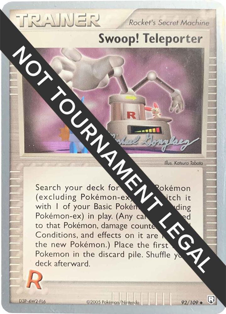 Swoop! Teleporter - 2005 (Michael Gonzalez) card image