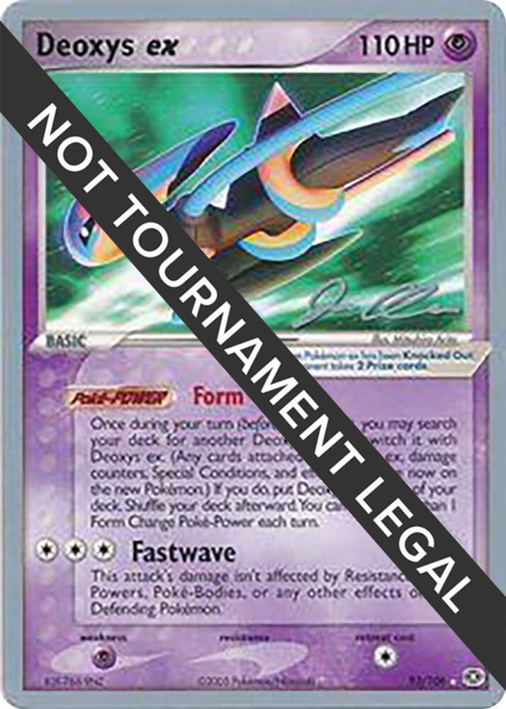 Deoxys ex - 2006 (Jason Klaczynski) card image