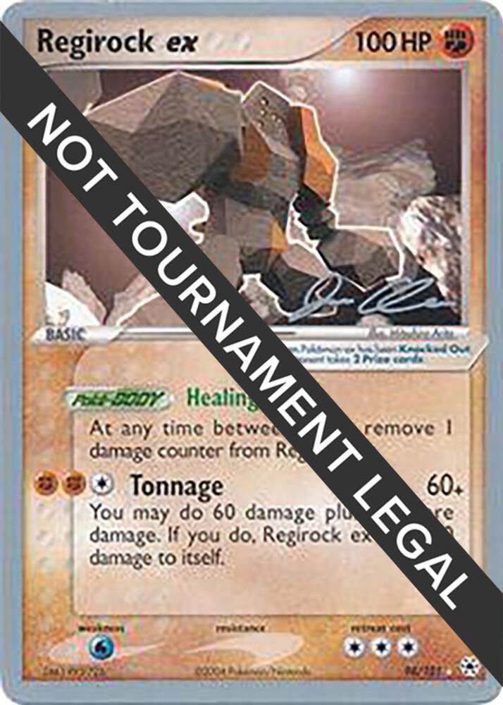 Regirock ex - 2006 (Jason Klaczynski) card image