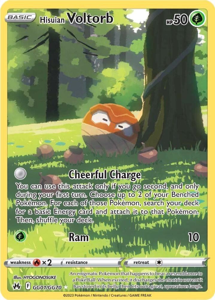 Hisuian Voltorb card image
