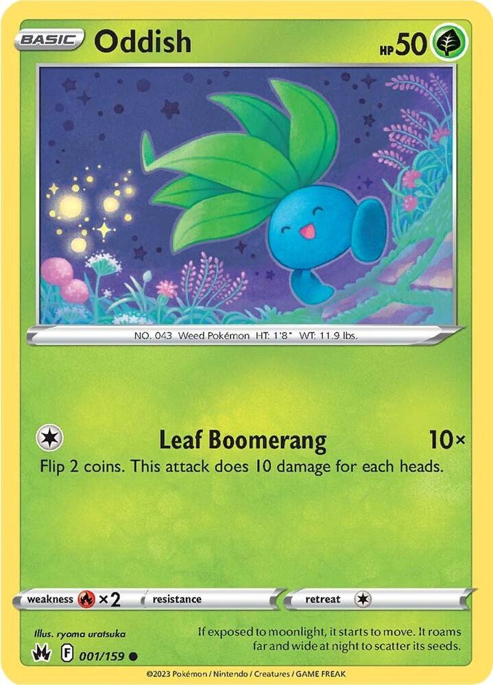 Oddish card image