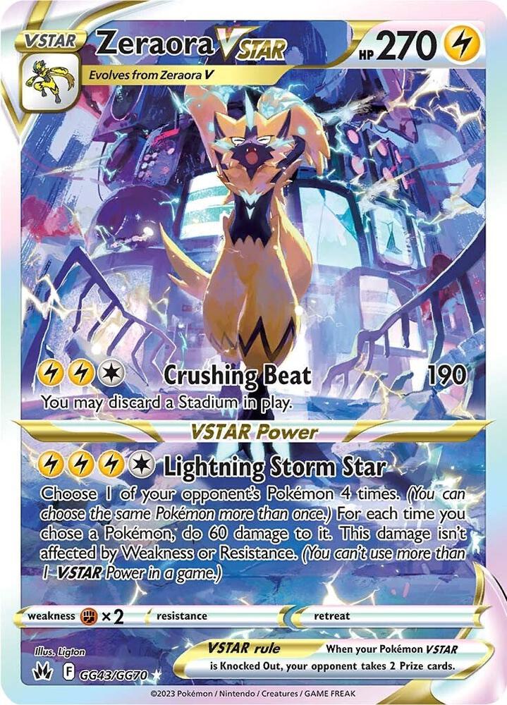 Zeraora VSTAR card image