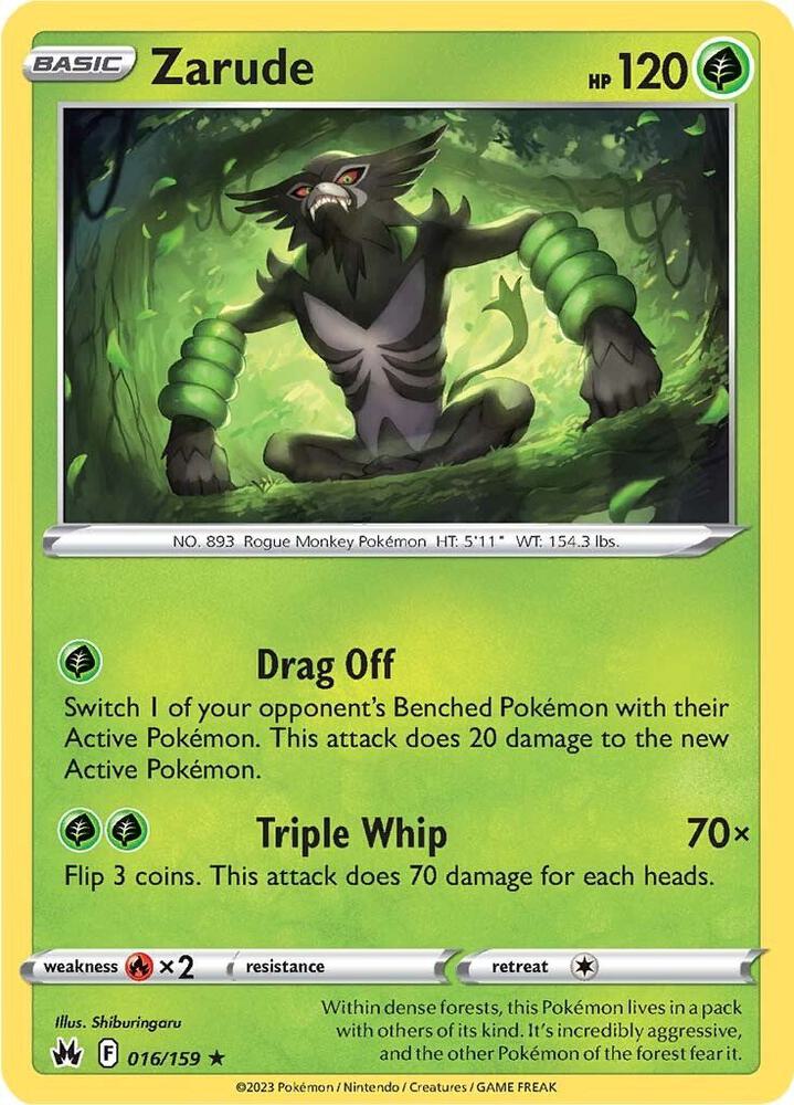 Zarude card image