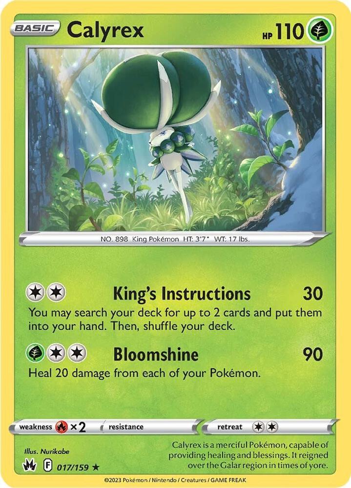 Calyrex card image