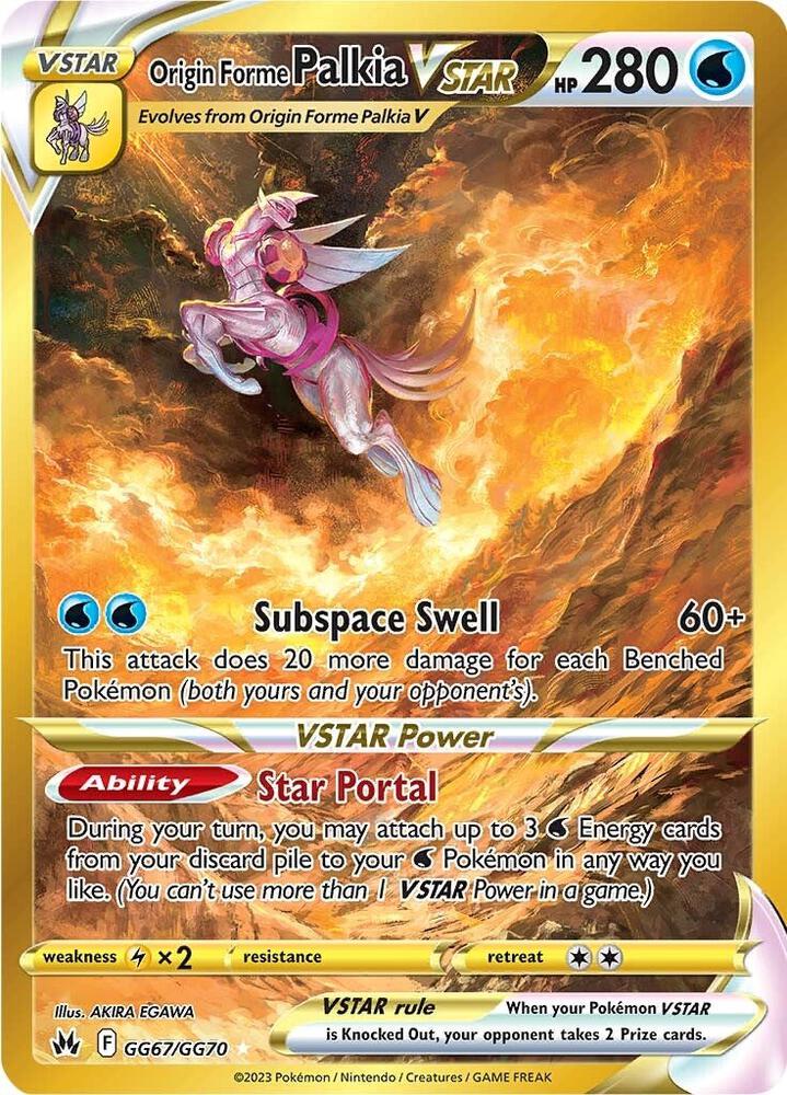 Origin Forme Palkia VSTAR (Secret) card image