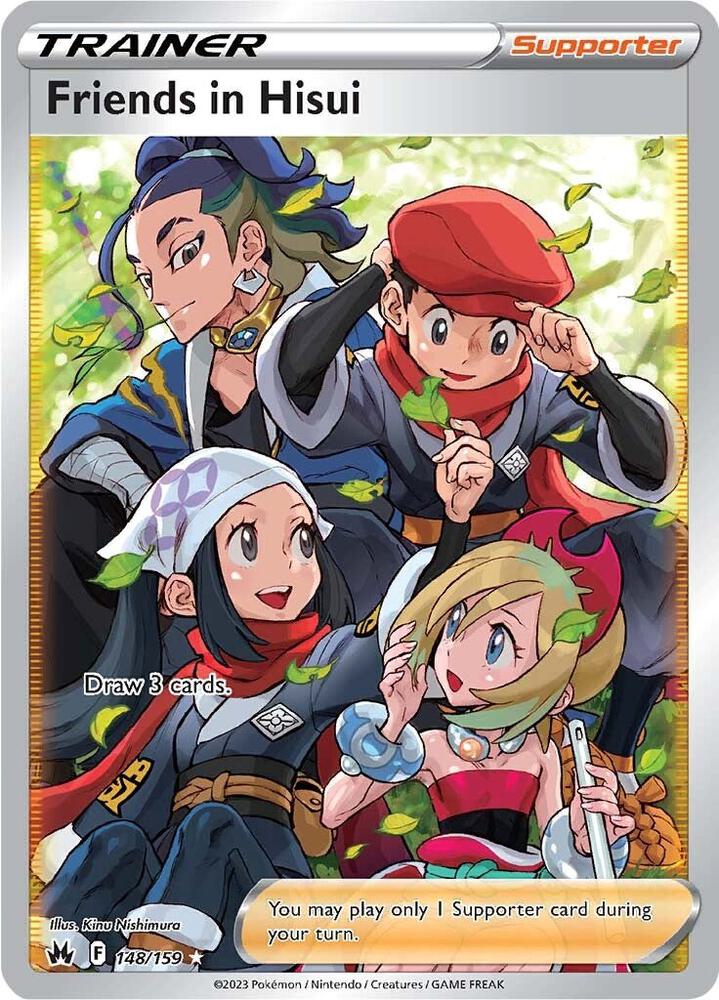 Friends in Hisui (Full Art) card image