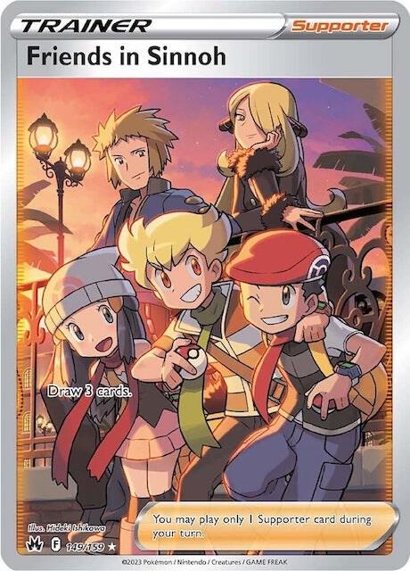 Friends in Sinnoh (Full Art) card image