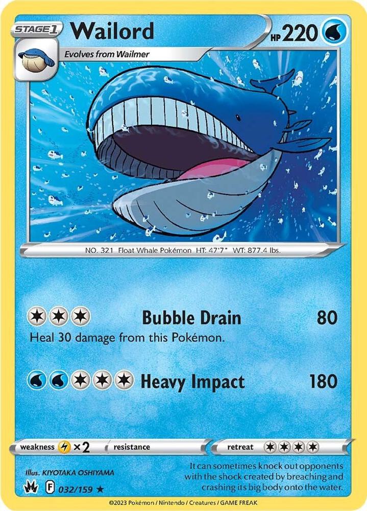 Wailord card image
