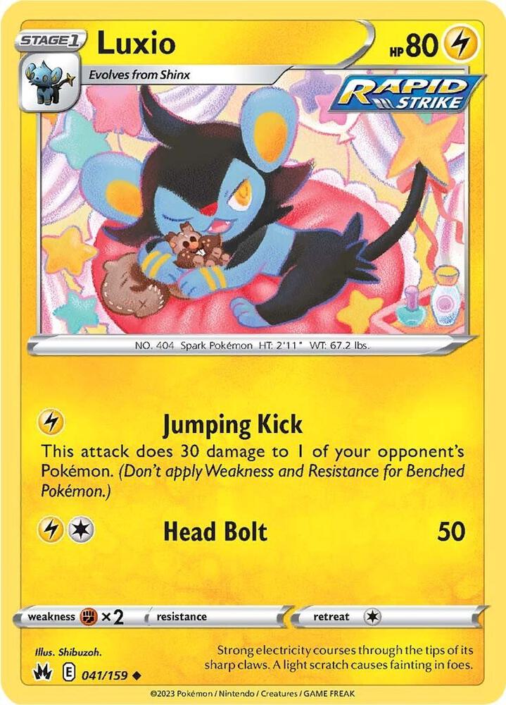 Luxio (41) card image