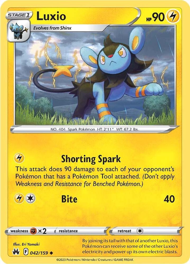 Luxio (42) card image