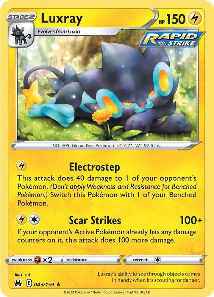 Luxray (43) card image