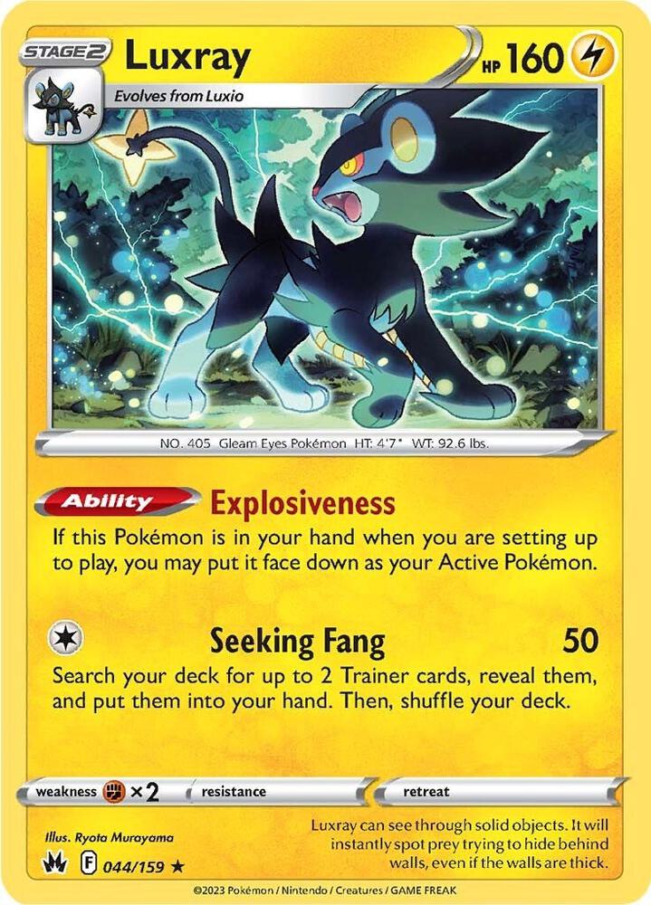 Luxray (44) card image