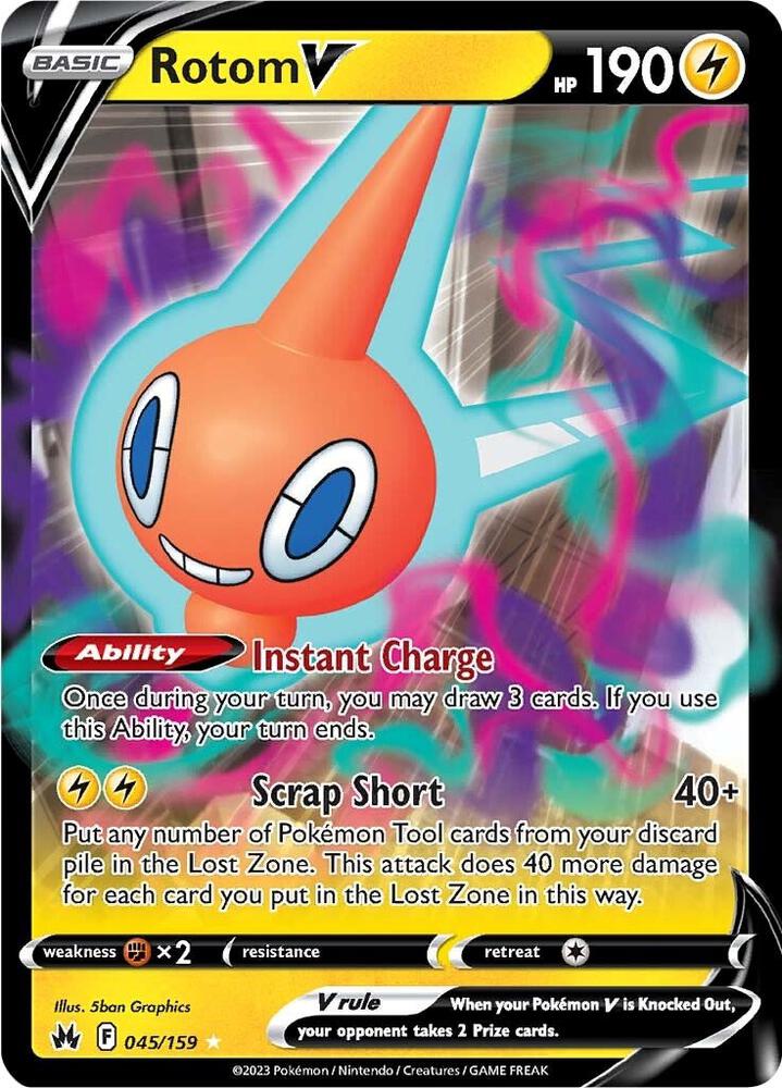 Rotom V card image