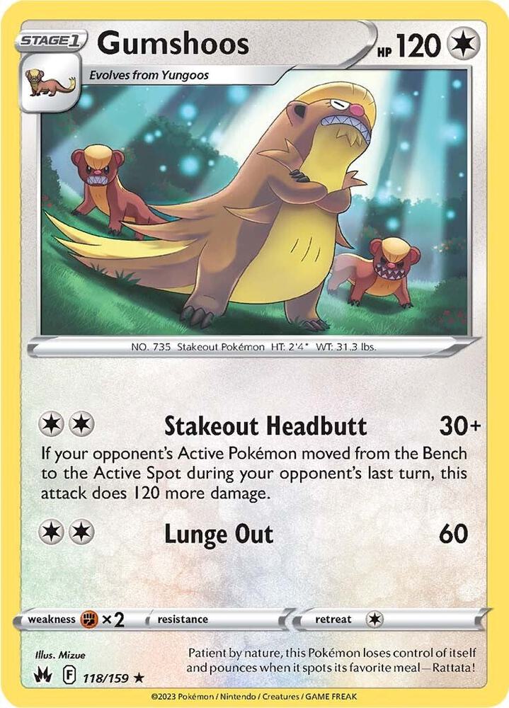 Gumshoos card image