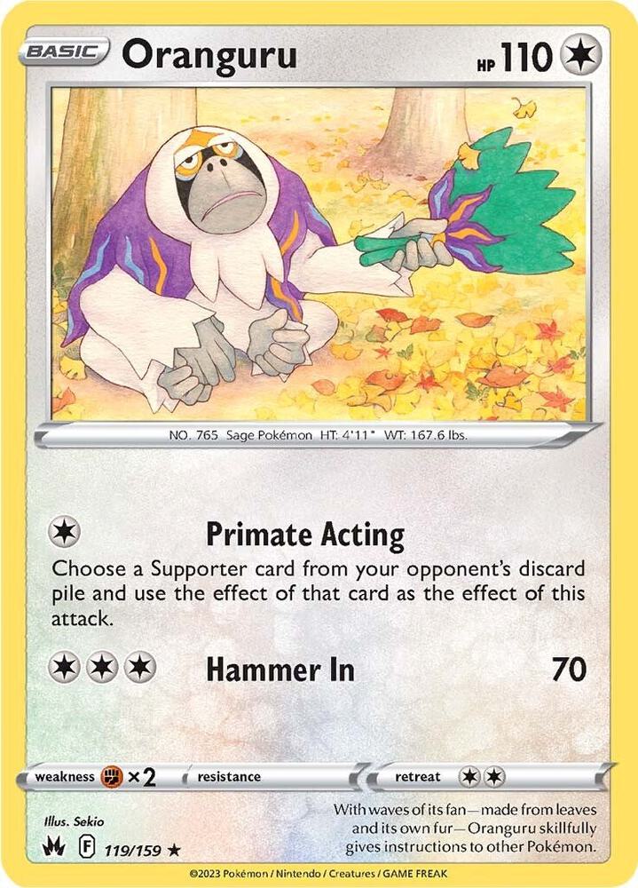 Oranguru card image