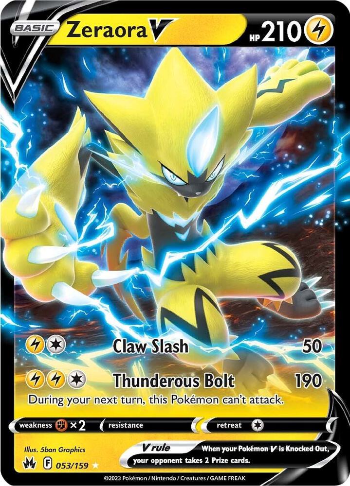 Zeraora V card image