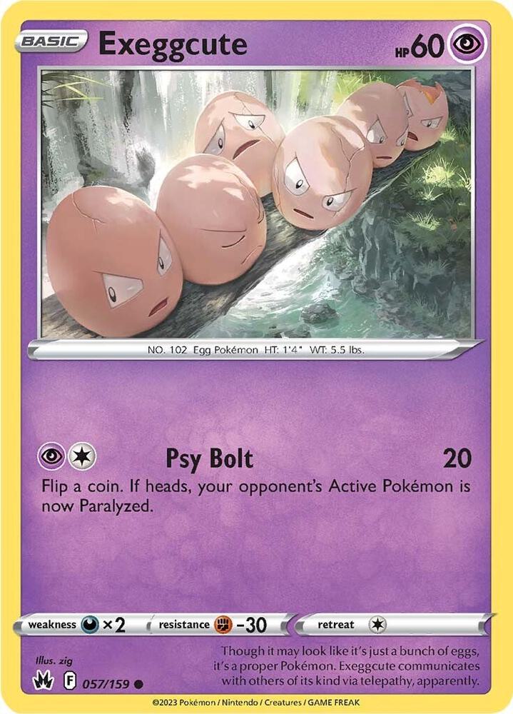 Exeggcute card image