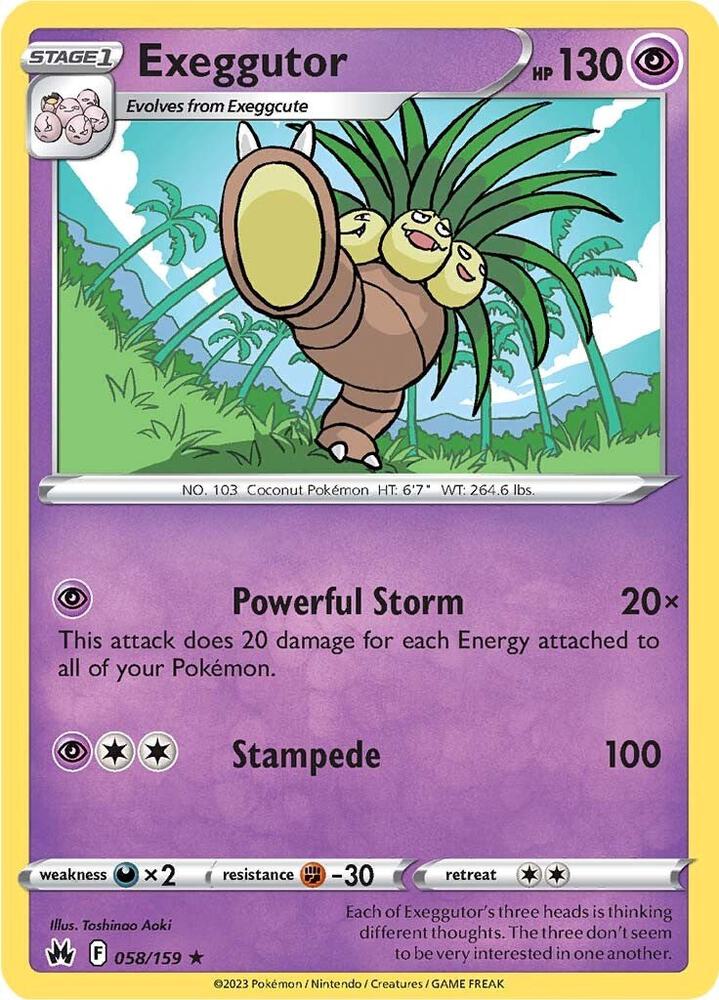 Exeggutor card image