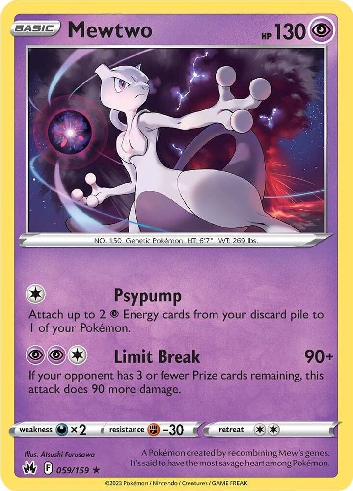 Mewtwo card image