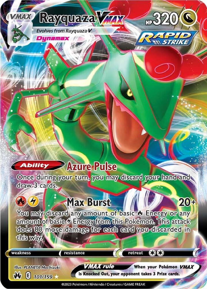 Rayquaza VMAX (101) card image
