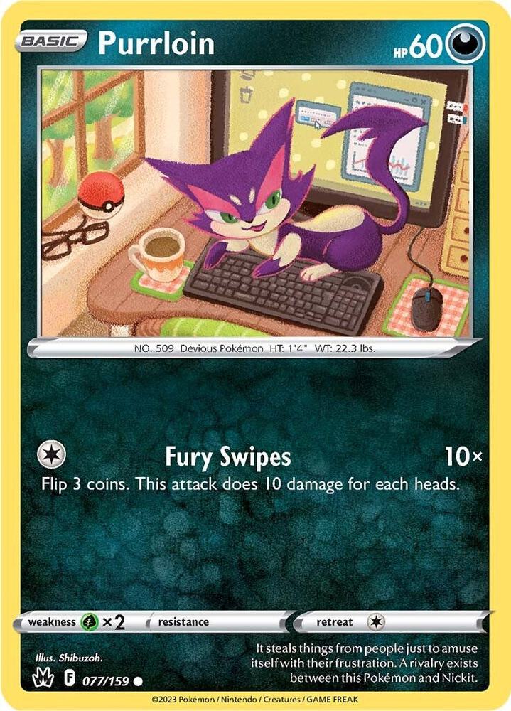 Purrloin card image