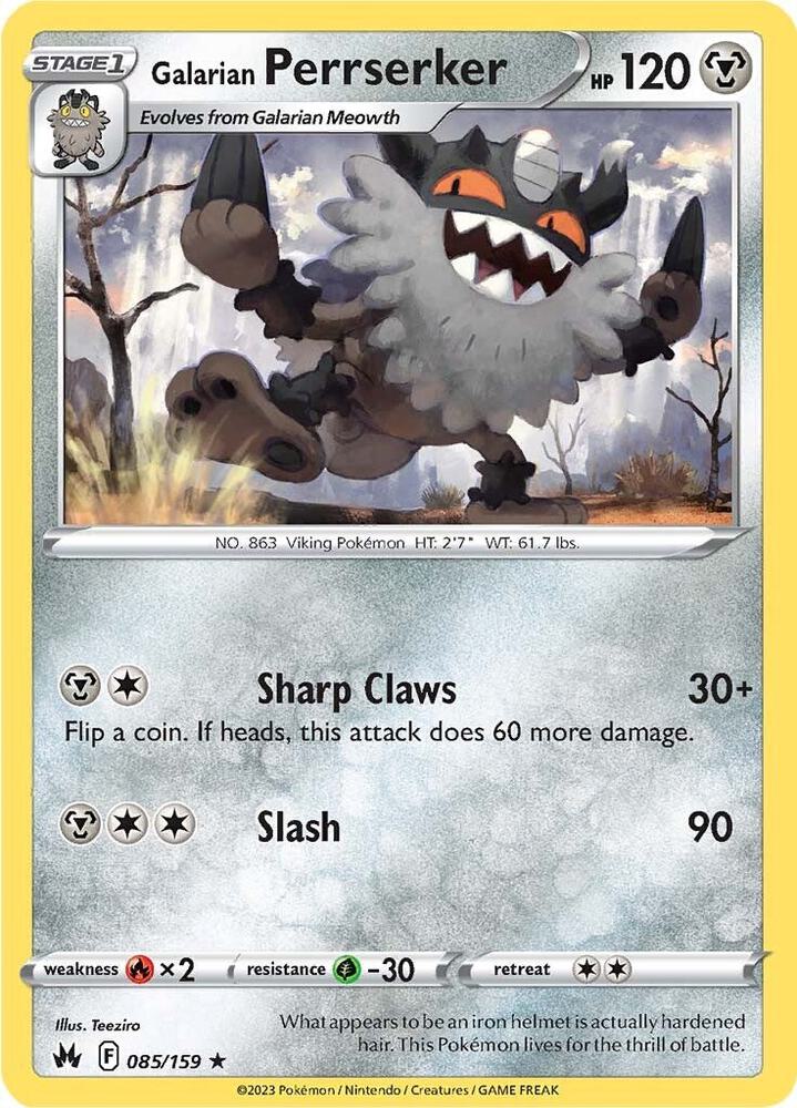 Galarian Perrserker card image