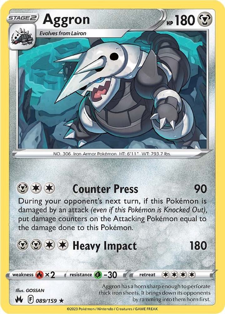 Aggron card image