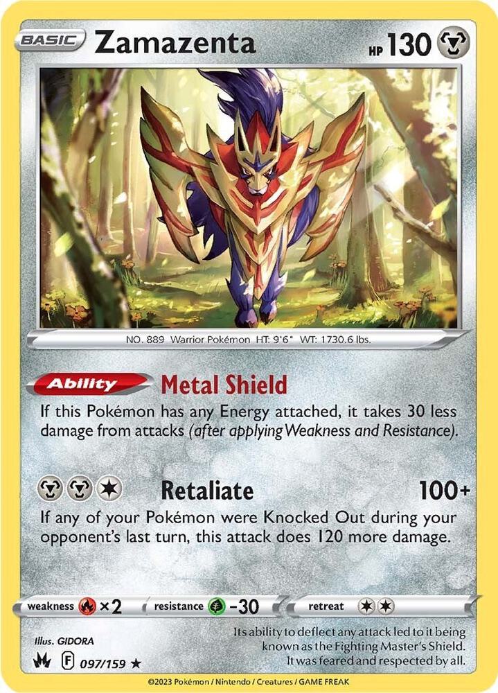 Zamazenta card image