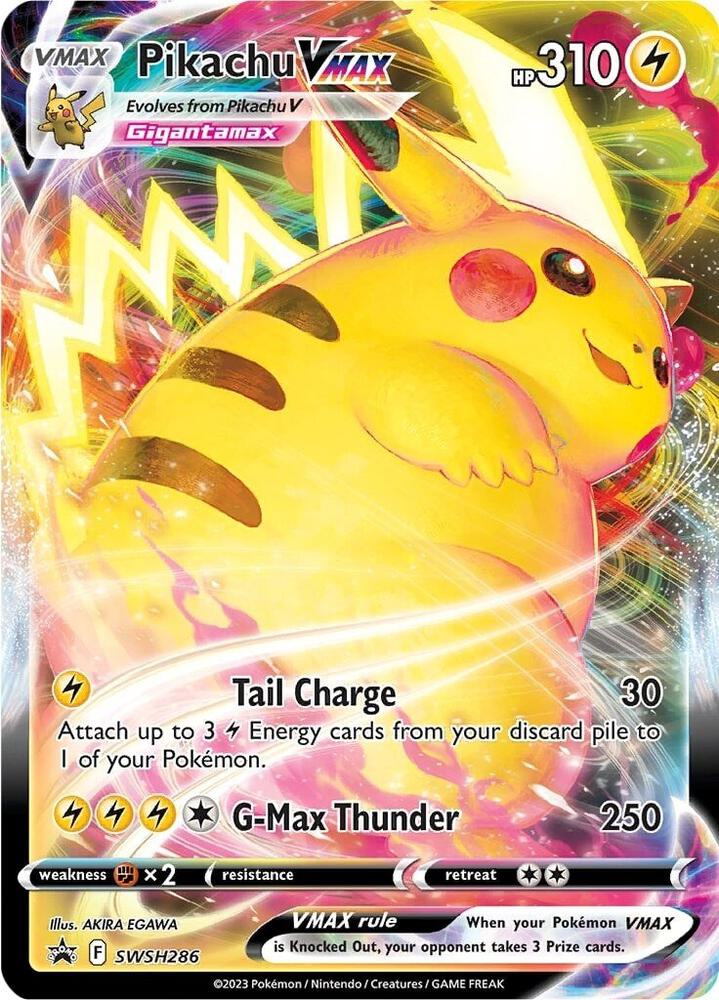 Pikachu VMAX - SWSH286 card image