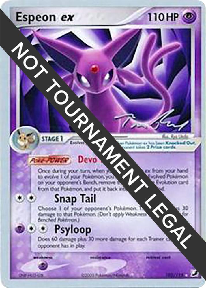 Espeon ex - 2007 (Tom Roos) card image