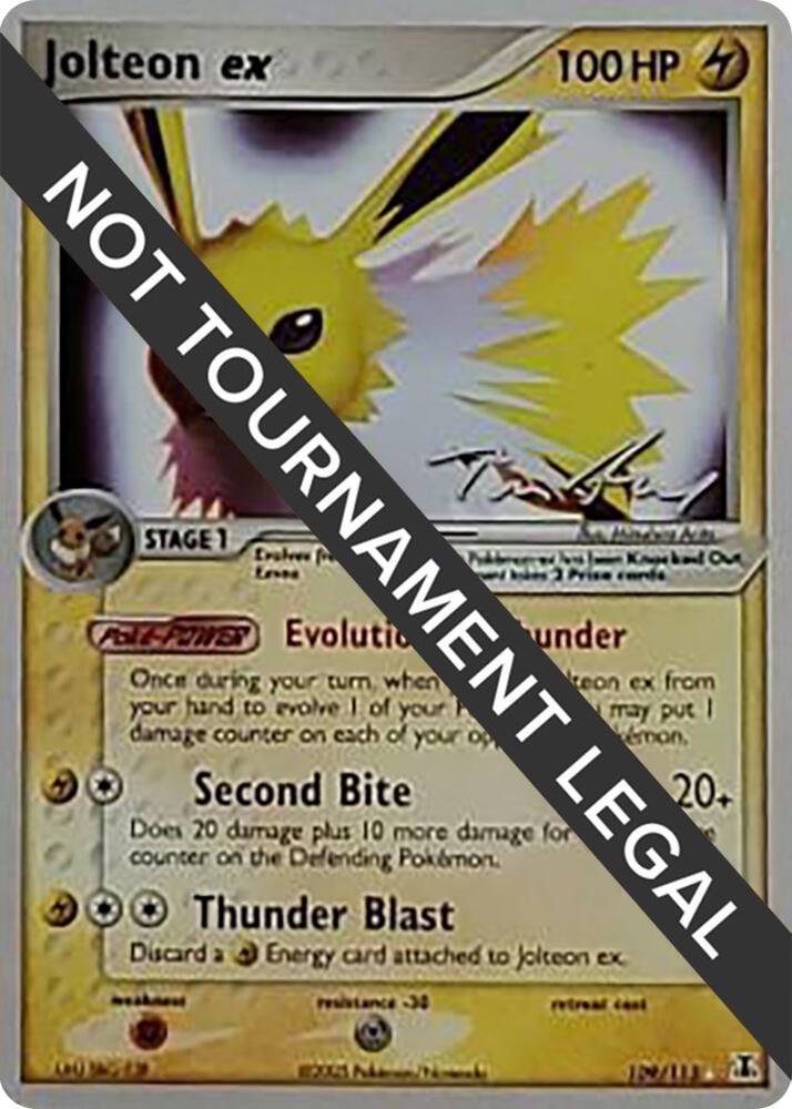 Jolteon ex - 2007 (Tom Roos) card image