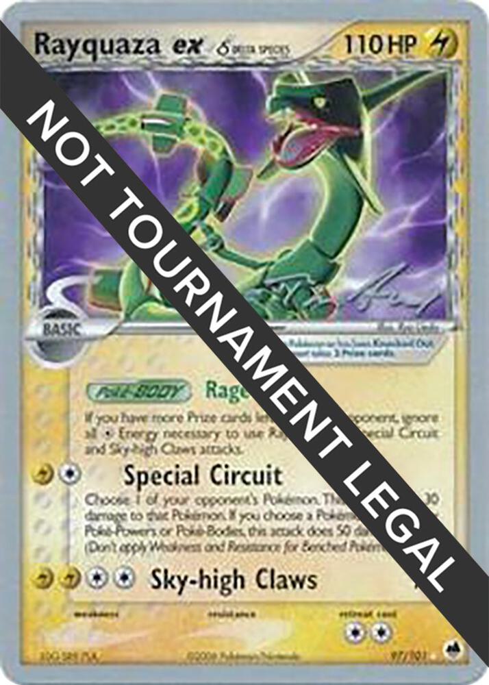 Rayquaza ex (Delta Species) - 2007 (Tom Roos) card image