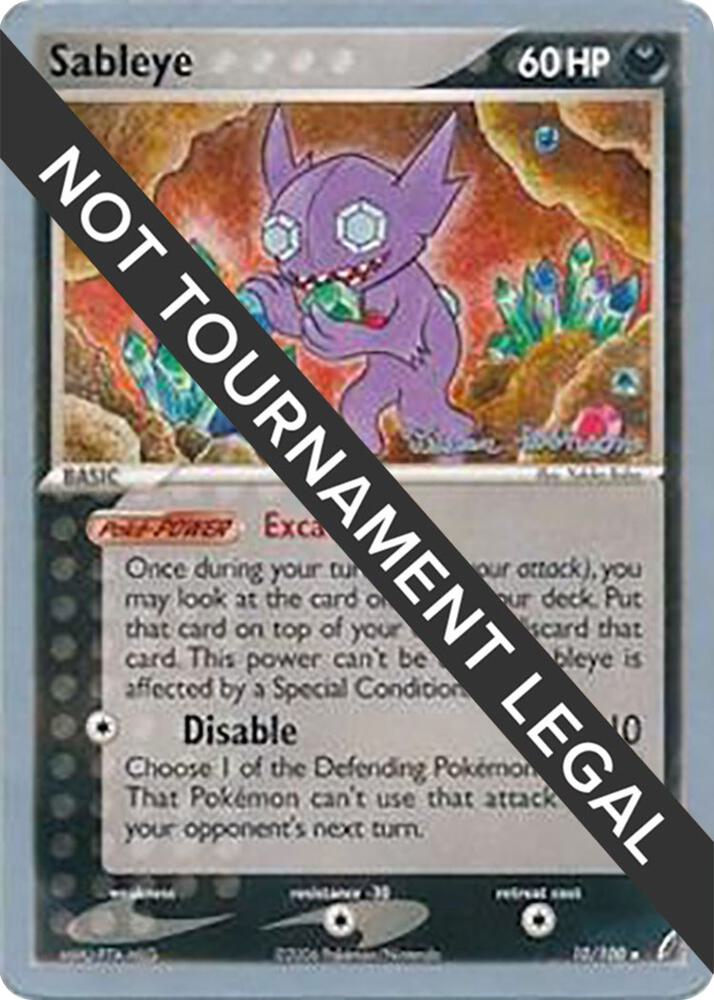 Sableye - 2008 (Tristan Robinson) card image