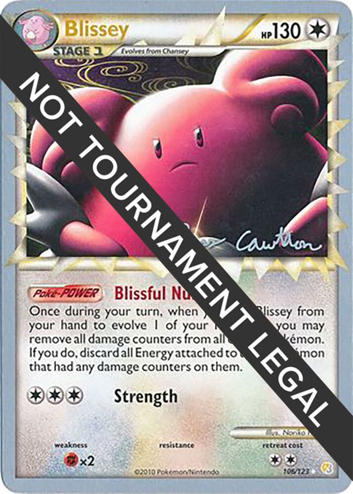 Blissey - 2011 (Ross Cawthon) card image