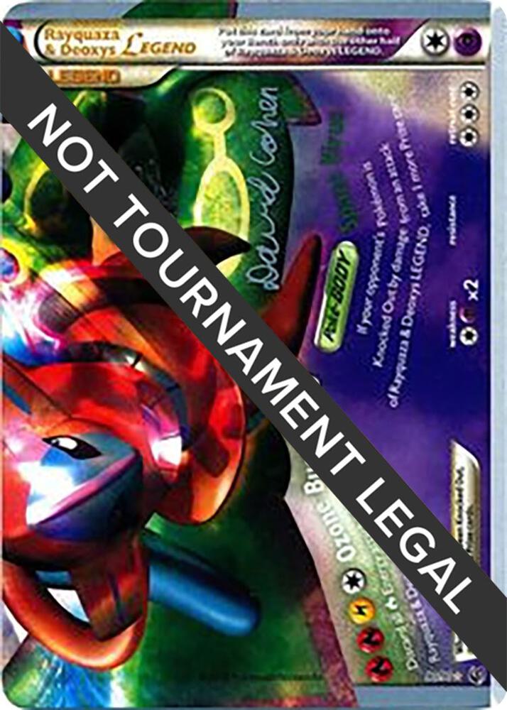 Rayquaza & Deoxys Legend (90) - 2011 (David Cohen) card image