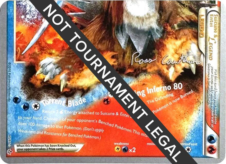 Suicune & Entei Legend LEGEND (95) - 2011 (Ross Cawthon) card image