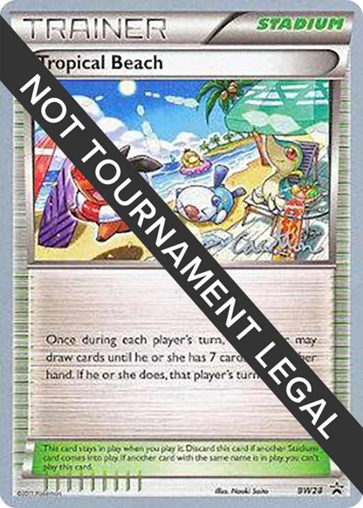 Tropical Beach - 2011 (Ross Cawthon) card image