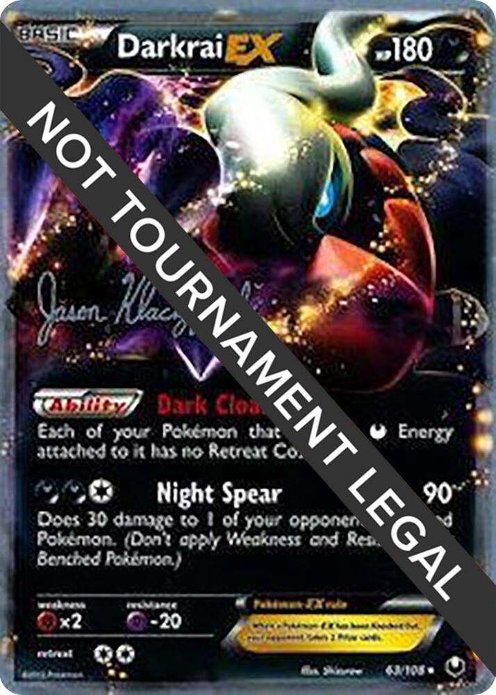 Darkrai EX - 2013 (Jason Klaczynski) card image