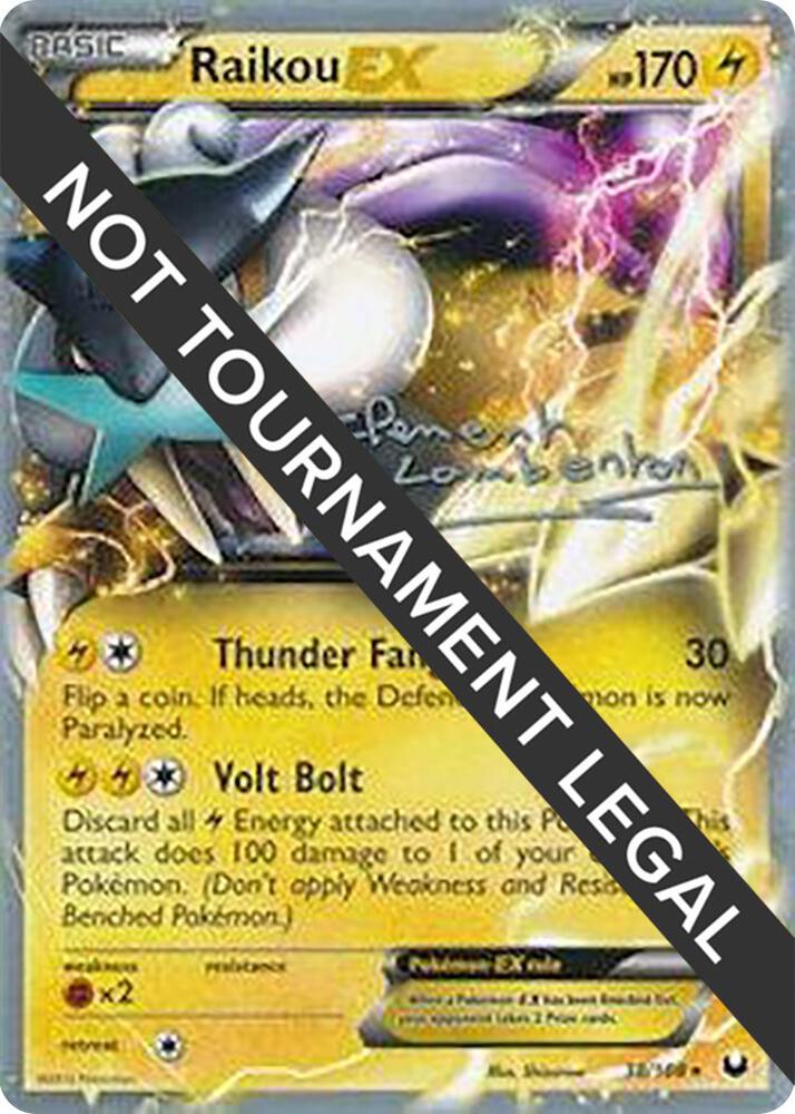 Raikou EX - 2013 (Clement Lamberton) card image