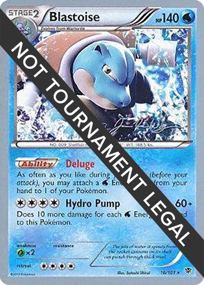 Blastoise - 2015 (Jacob Van Wagner) card image
