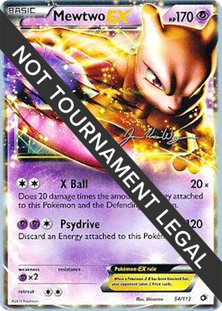 Mewtwo EX - 2015 (Jacob Van Wagner) card image