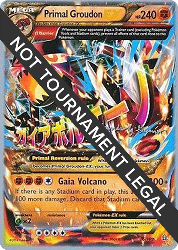 Primal Groudon EX - 2015 (Alejandro Ng-Guzman) card image