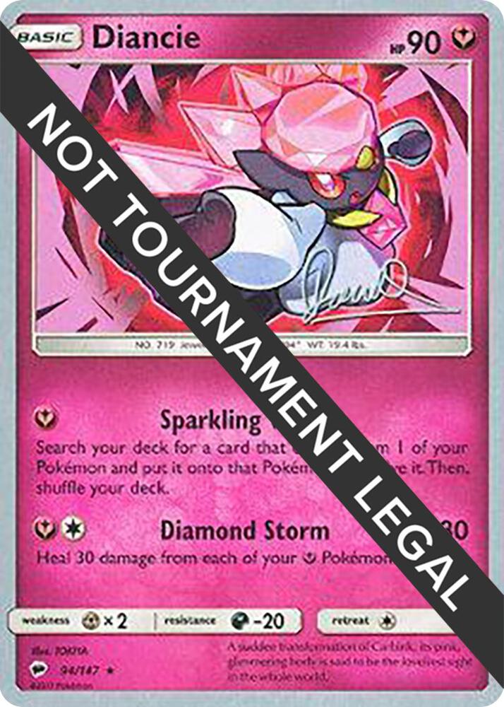 Diancie - 2017 (Diego Cassiraga) card image