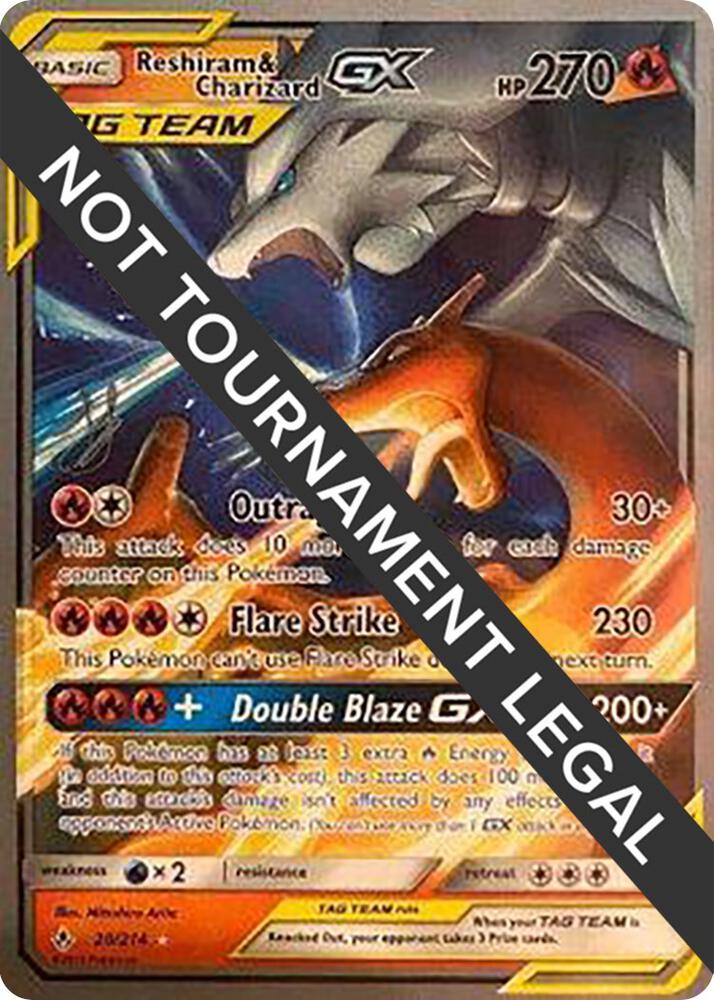 Reshiram & Charizard GX - 2019 (Henry Brand) card image