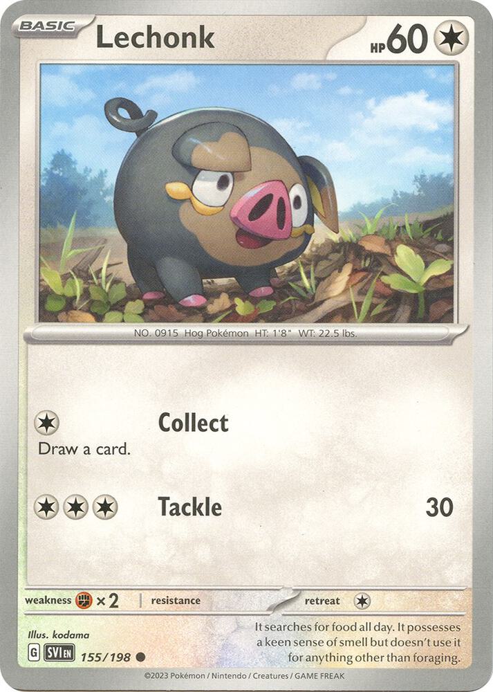 Lechonk - 155/198 card image