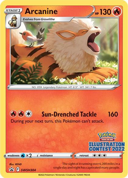 Arcanine (Illustration Contest 2022) card image