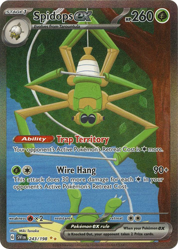 Spidops ex - 243/198 card image